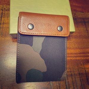 Men’s Fossil leather Camo wallet